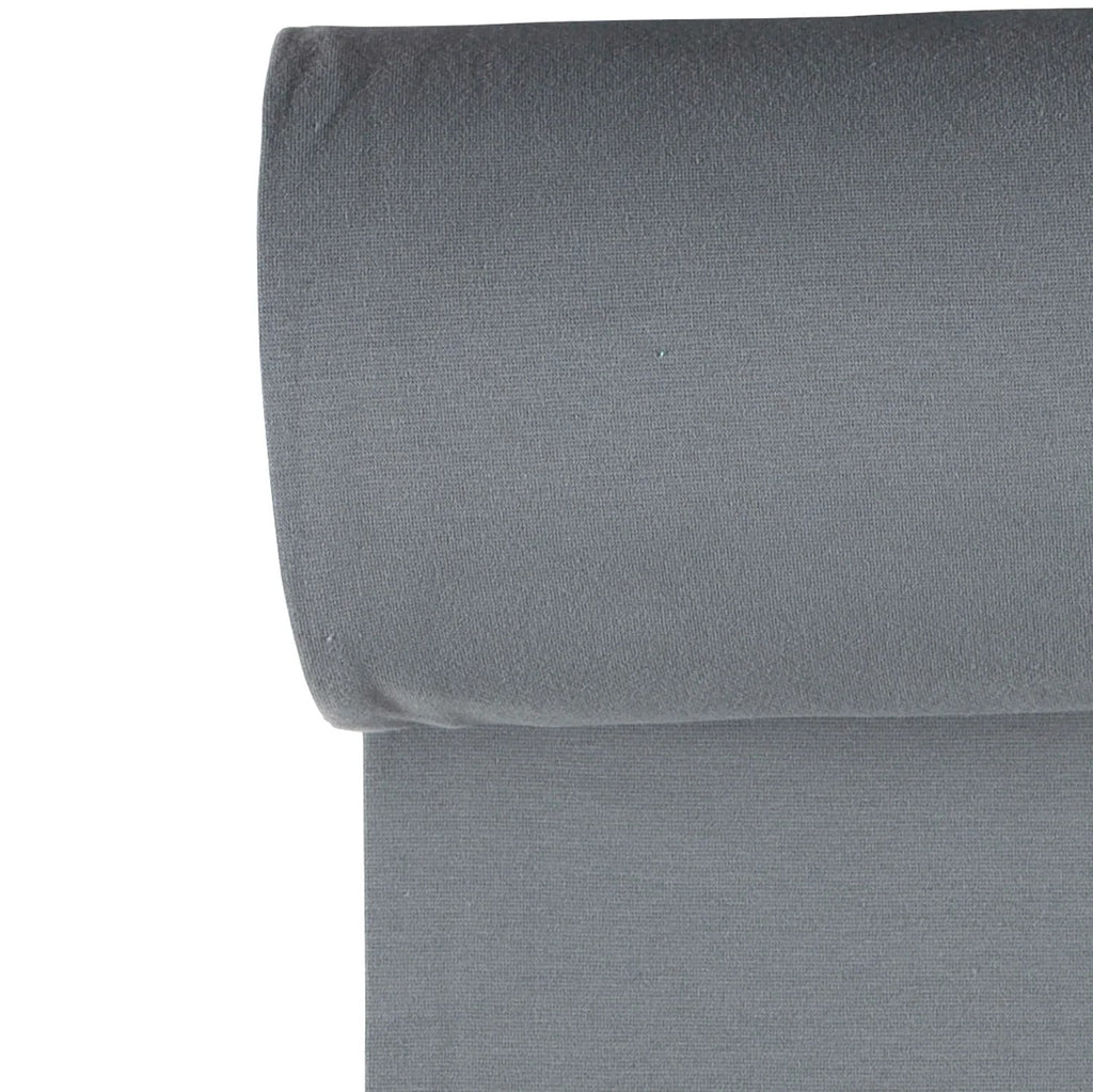 Bündchen Uni Stahlblau