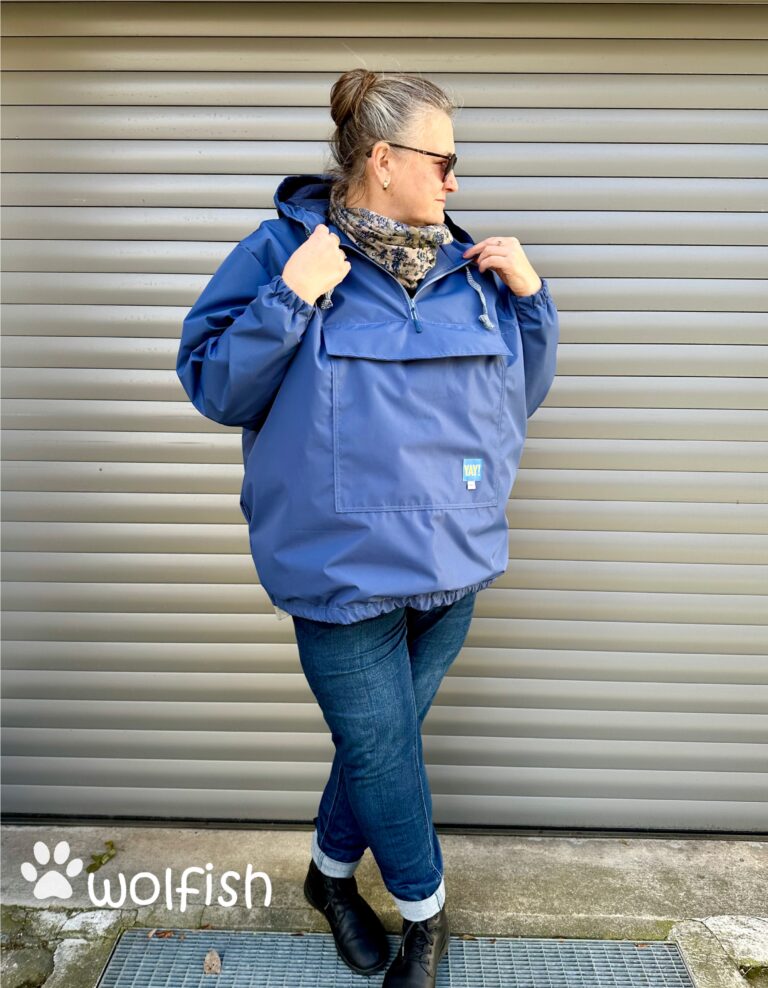 Papierschnittmuster Windbreaker Unisex