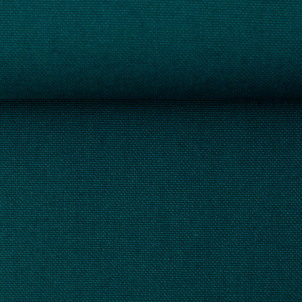 Canvas Stoff Calvin petrol