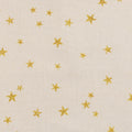 Baumwoll Druck Weihnachten Creme/Gold