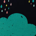 Dekostoff Valentin Wolken blau