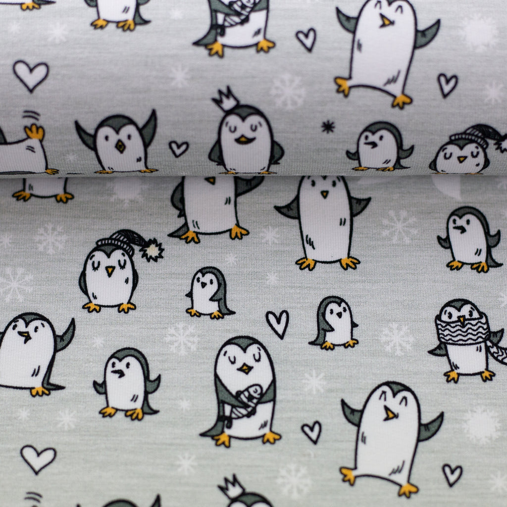 1,7m Restmeter Sweat Lina Pinguine