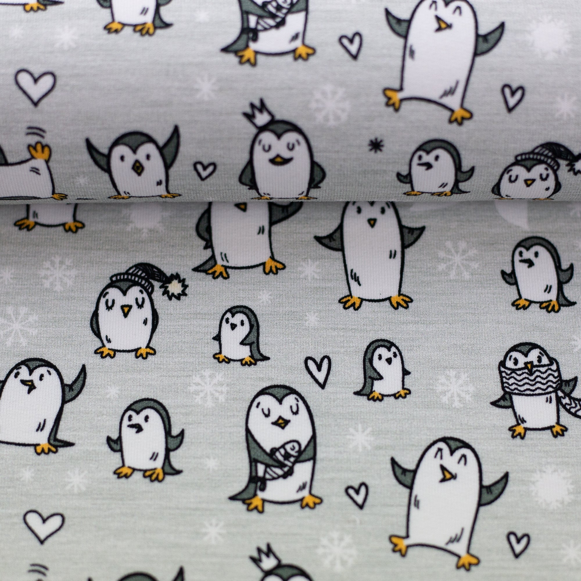 1,7m Restmeter Sweat Lina Pinguine