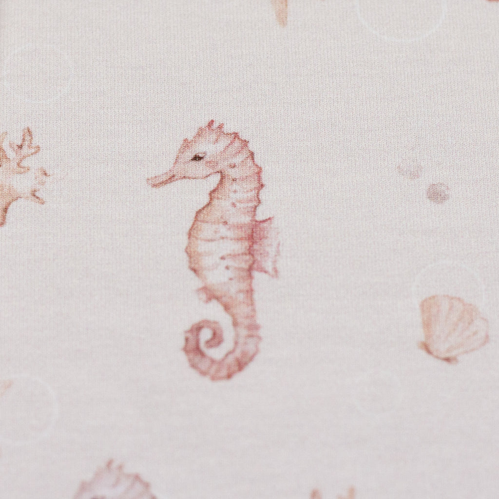 Jersey Küstenliebe Seepferdchen beige