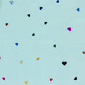 Tüll Hearts türkis