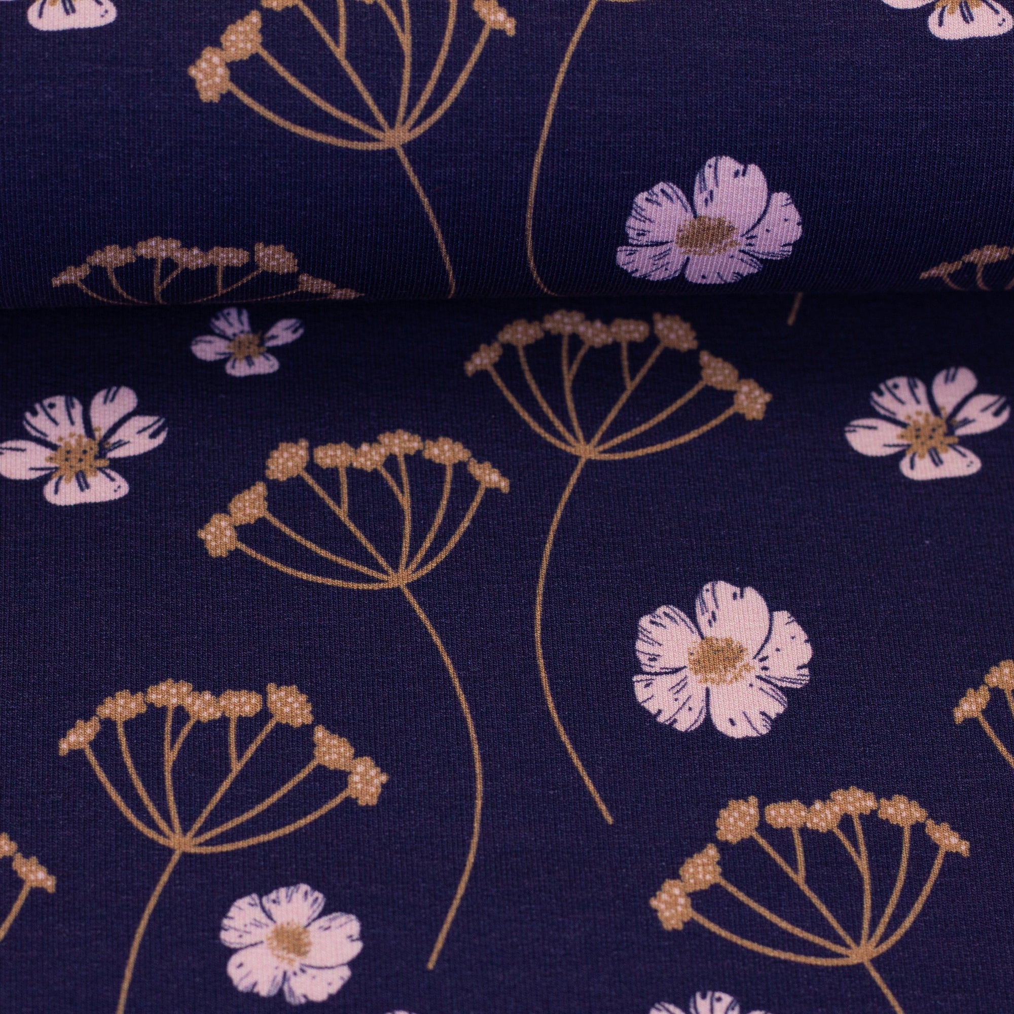 Modal French Terry Flower Dream