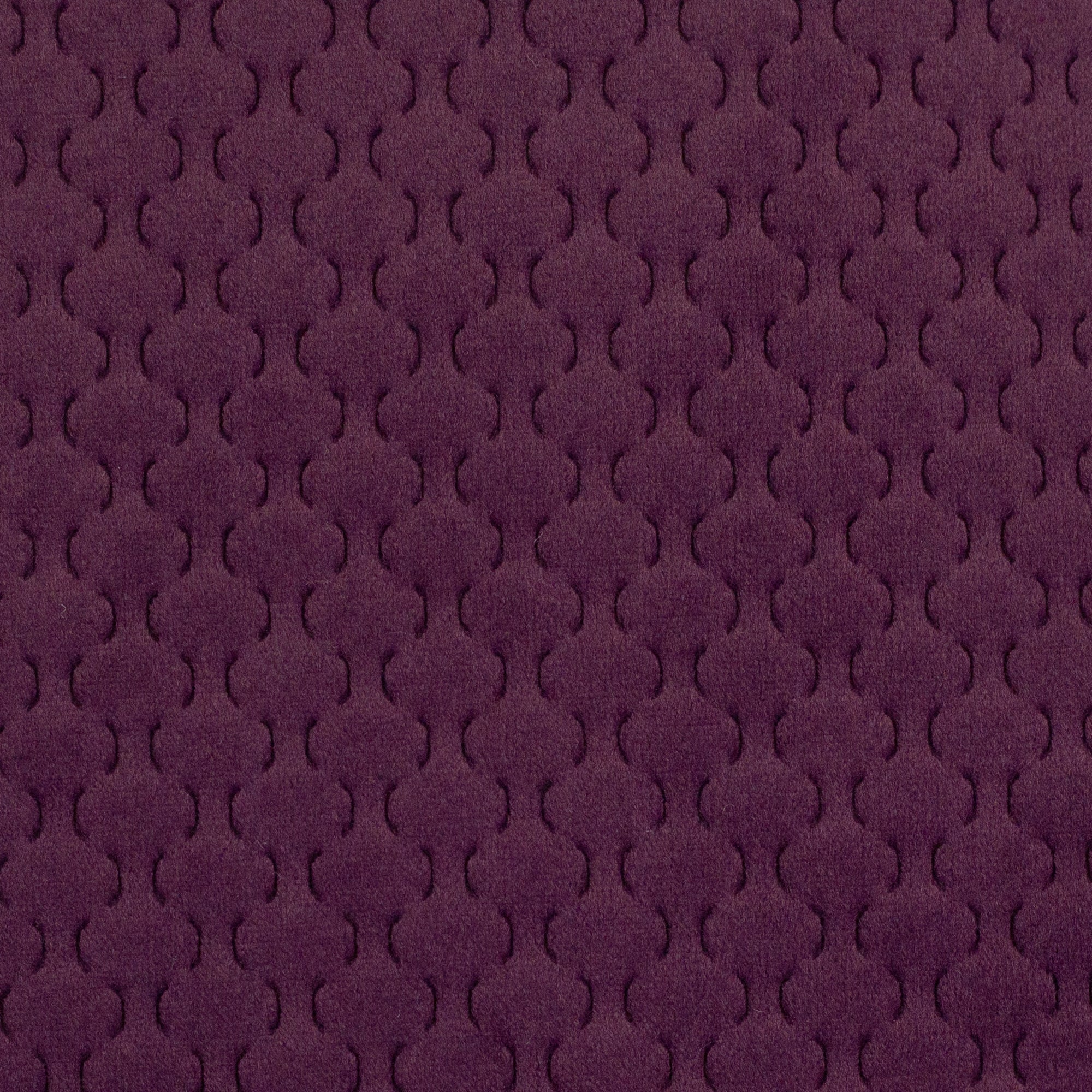 Dekosamt Parma Caracas aubergine