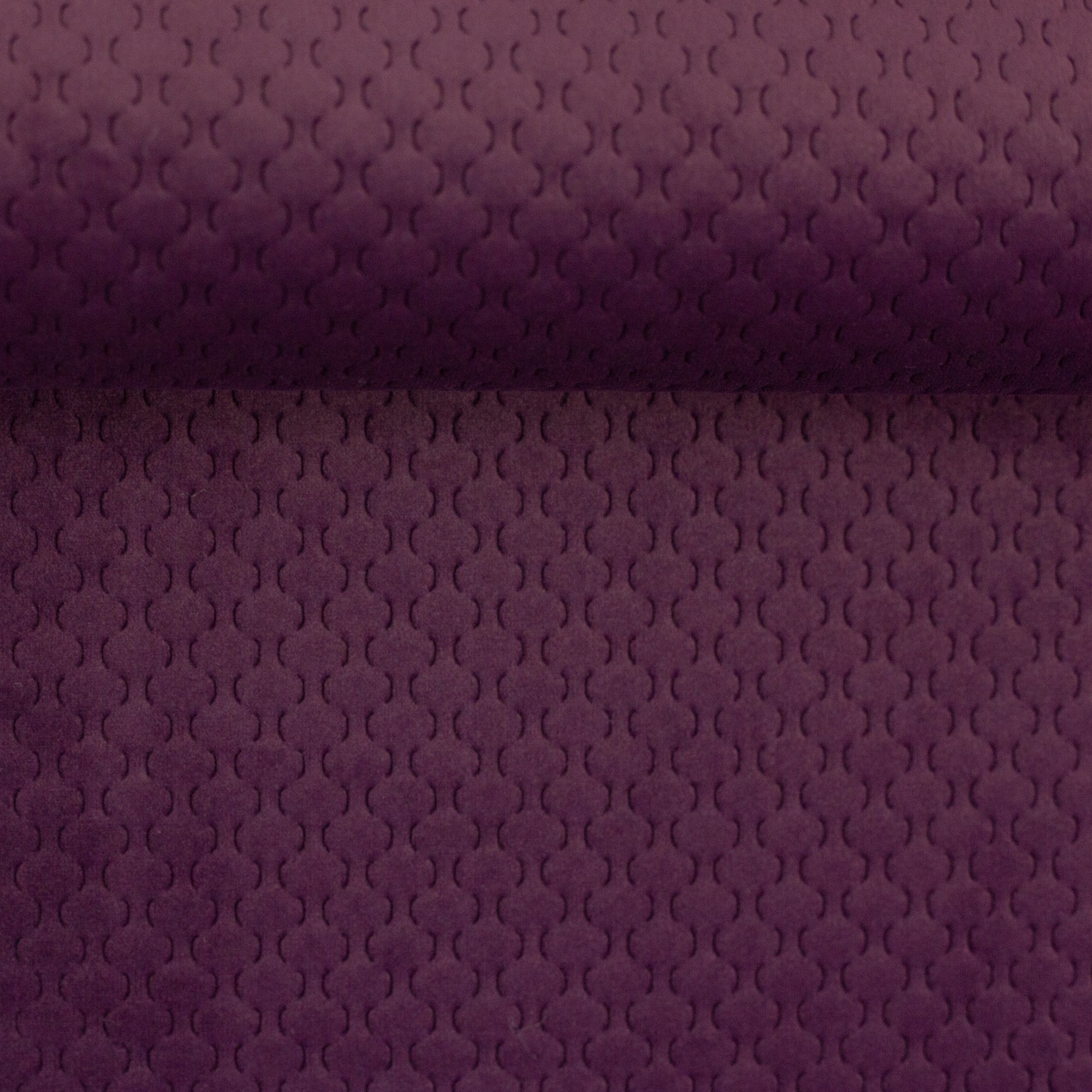Dekosamt Parma Caracas aubergine