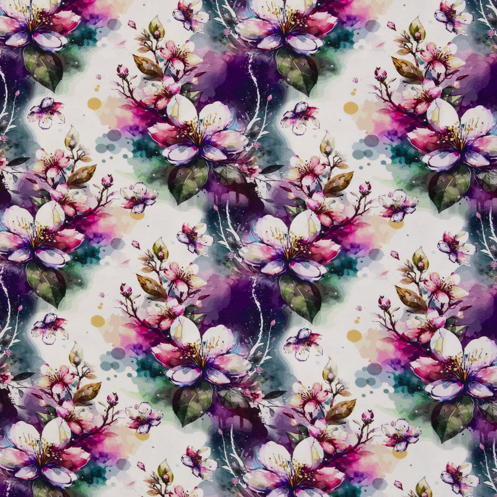 Viskose Jersey Marie Blumen