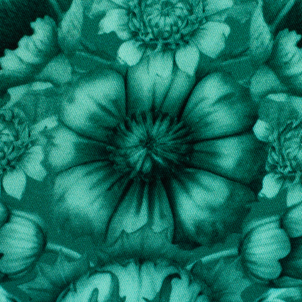 Viskose Webware Victorian Damask Tint by Bienvenido Colorido Smaragd