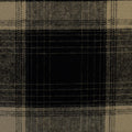 Flanell beige schwarz karo