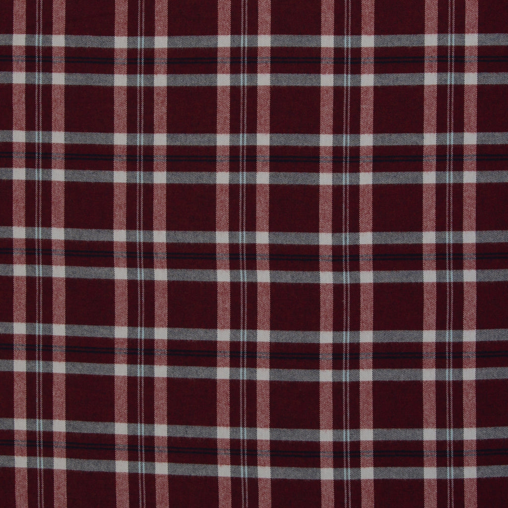 Flanell rot navy karo