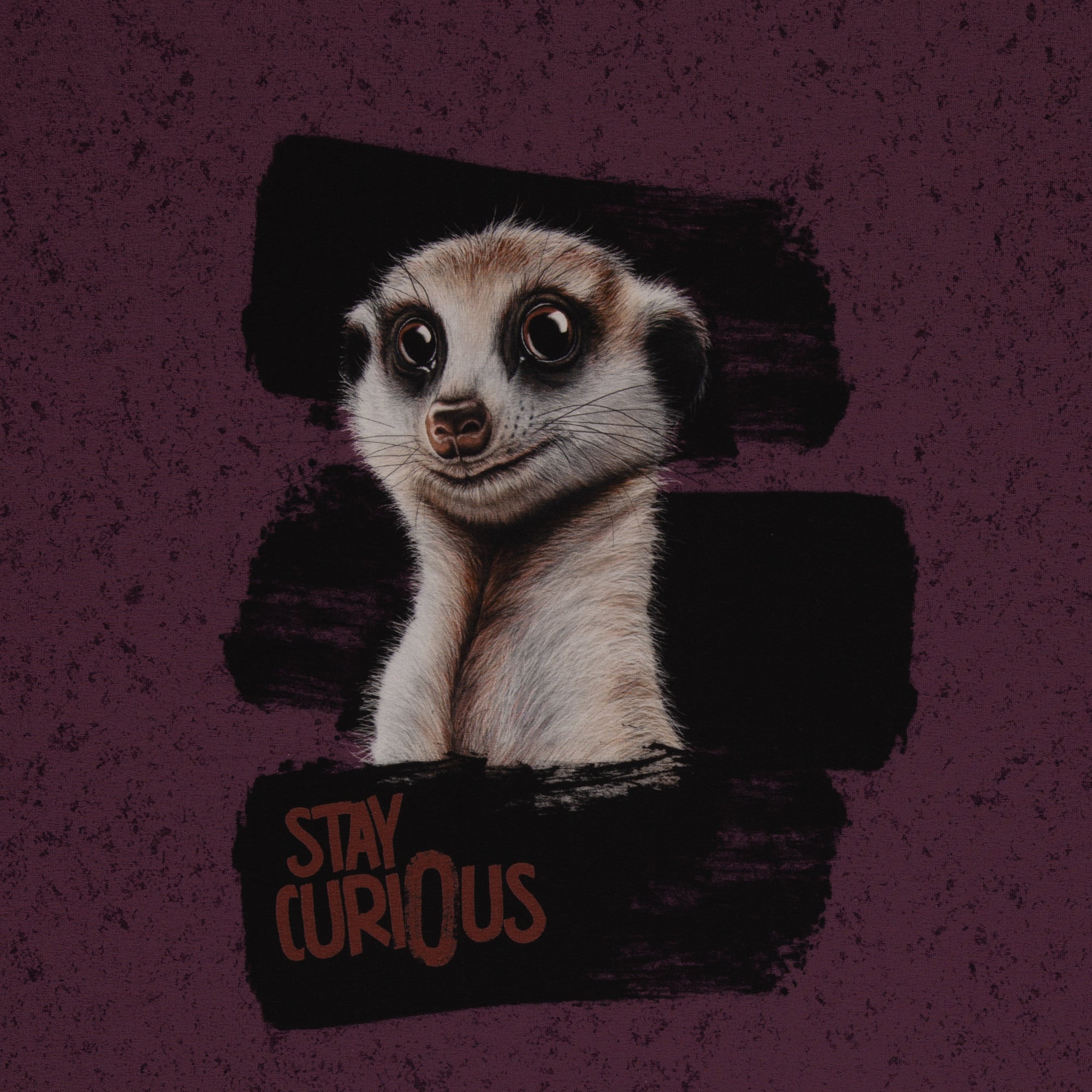French Terry Panel Stay Curious by Thorsten Berger