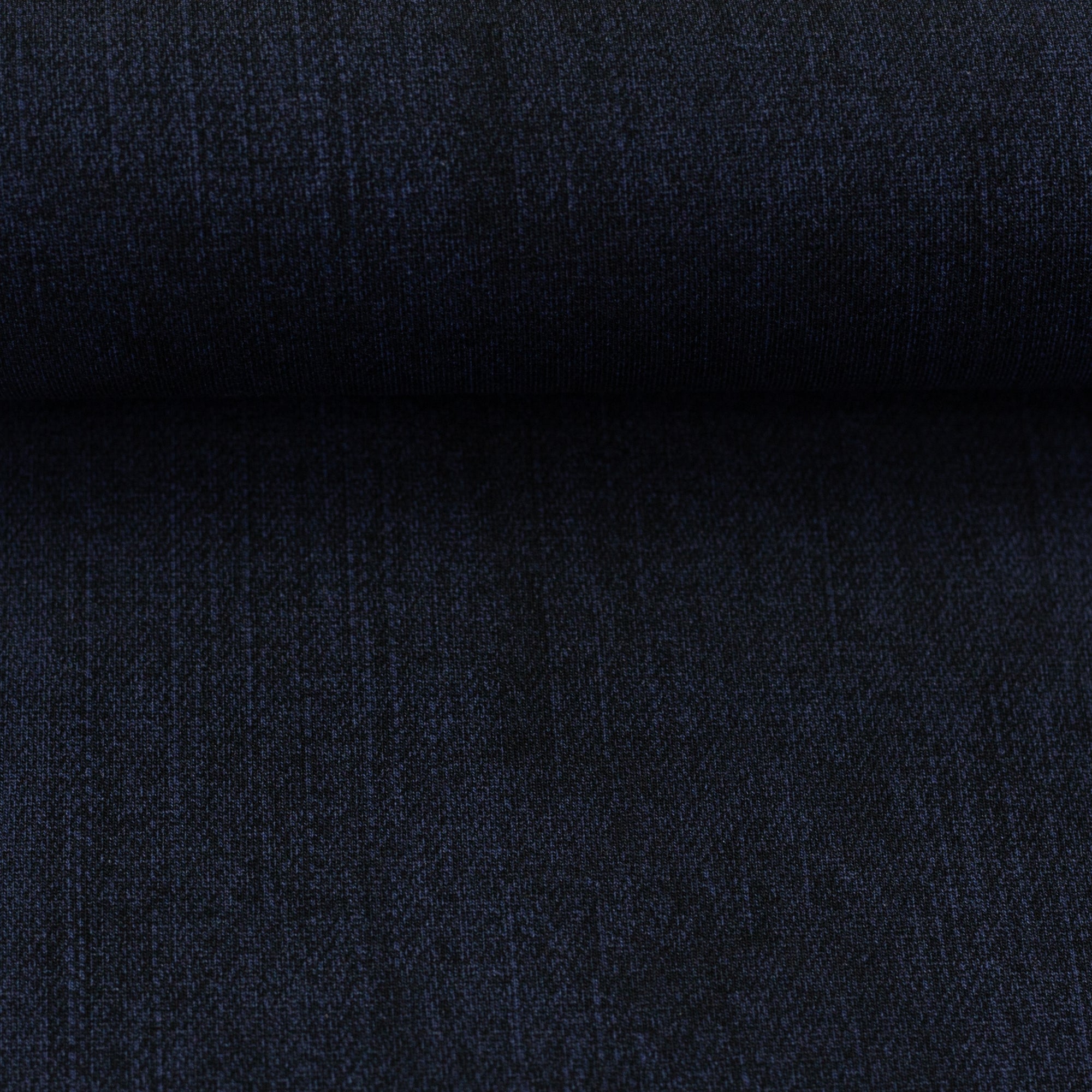 French Terry Denim dunkelblau