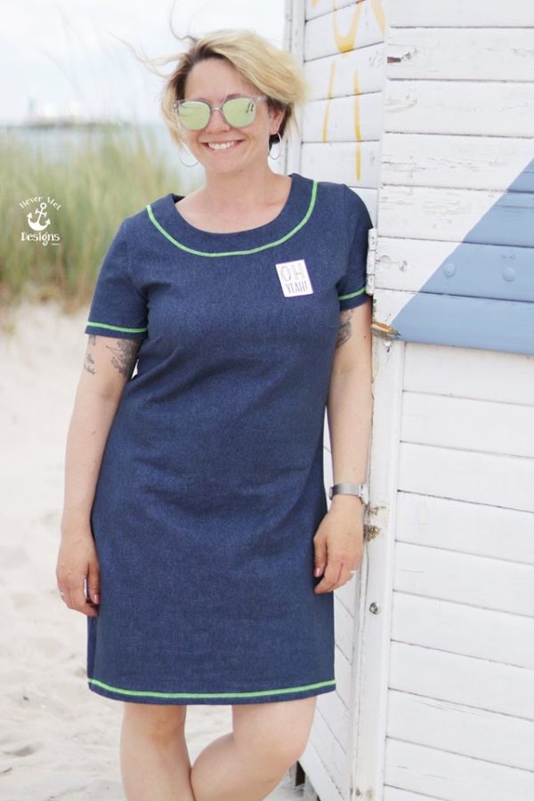 Papierschnittmuster Kleid Isabell Damen