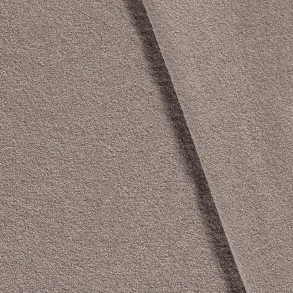 Walkloden Uni beige grau