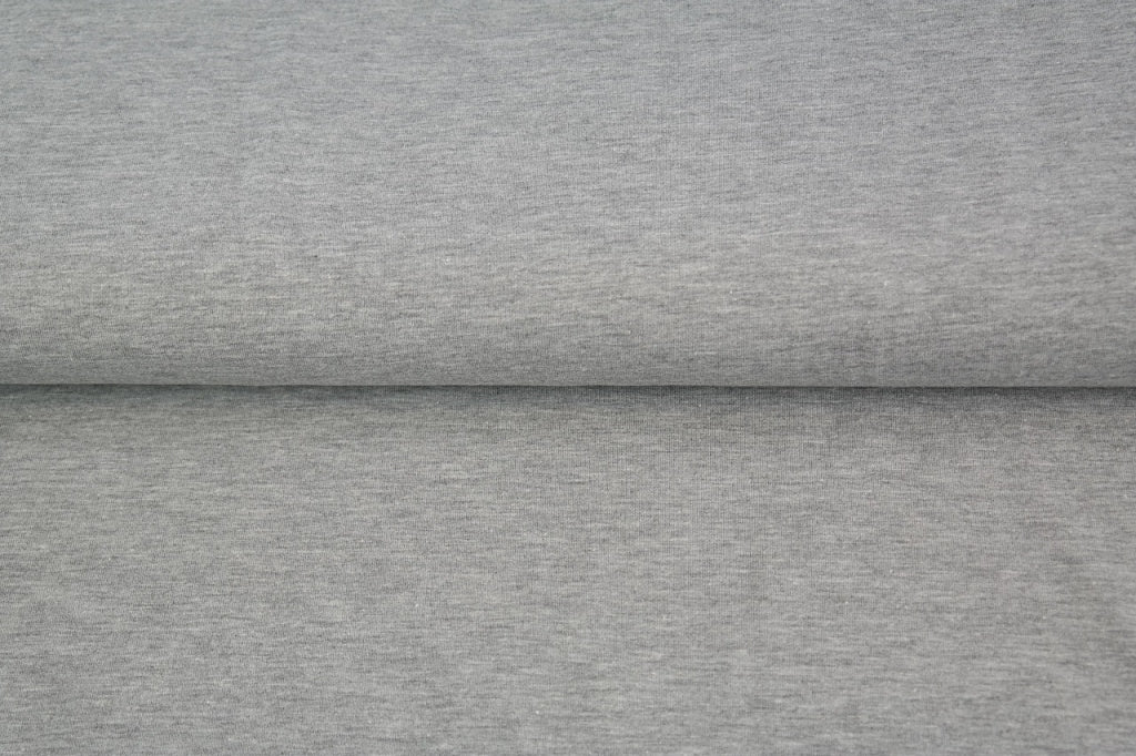 Jersey Uni Light Grey Melange