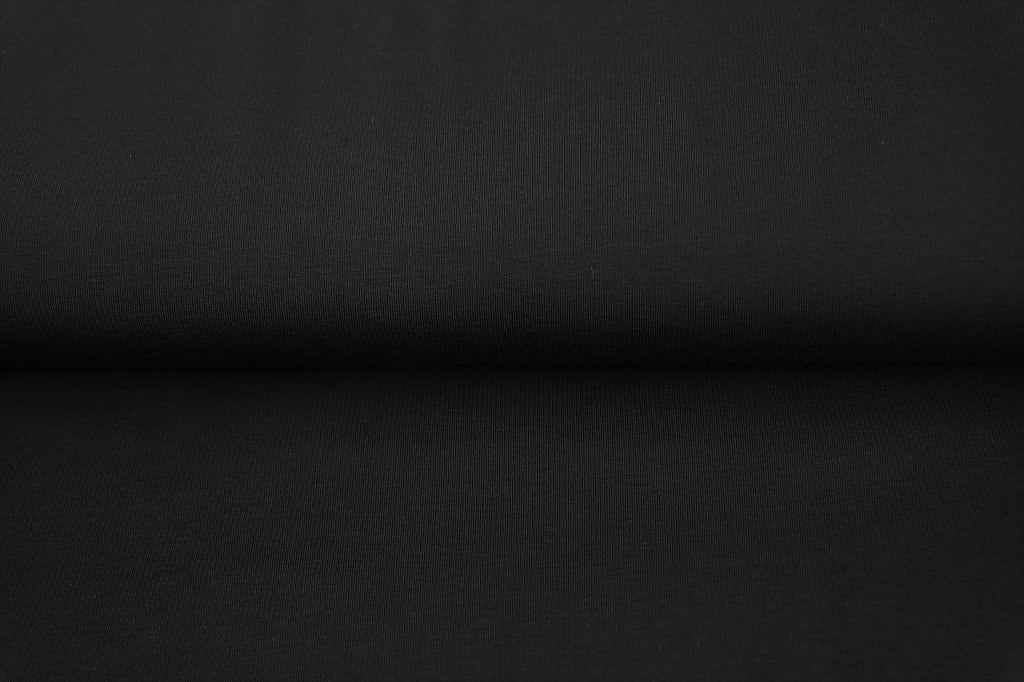 Bündchen Uni schwarz