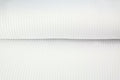 Waffel Jersey Uni weiss