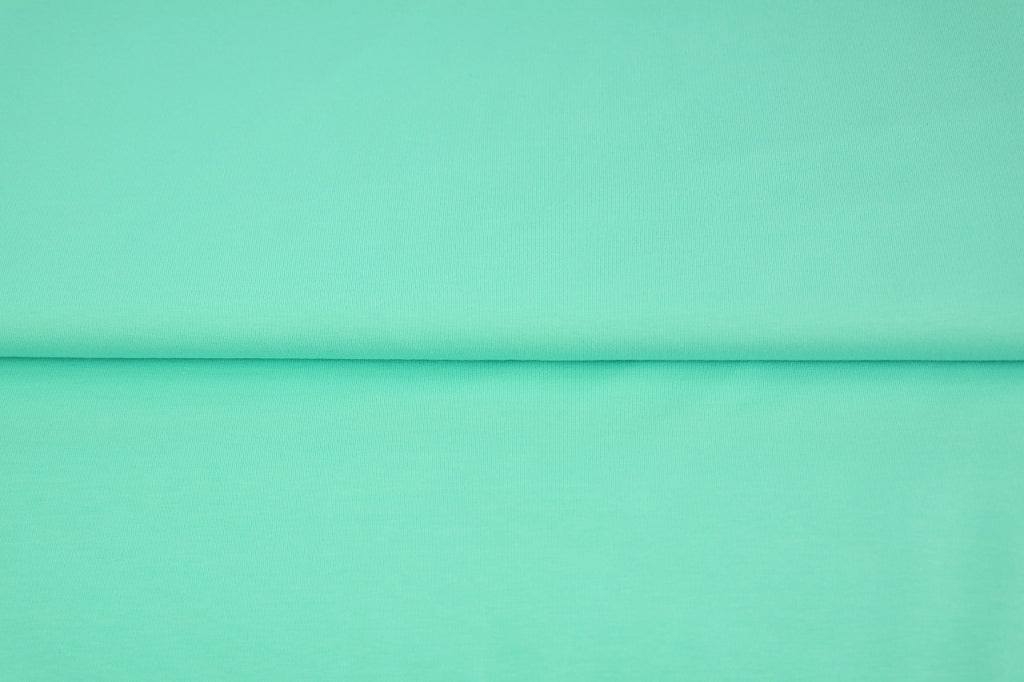 French Terry Uni Turquoise