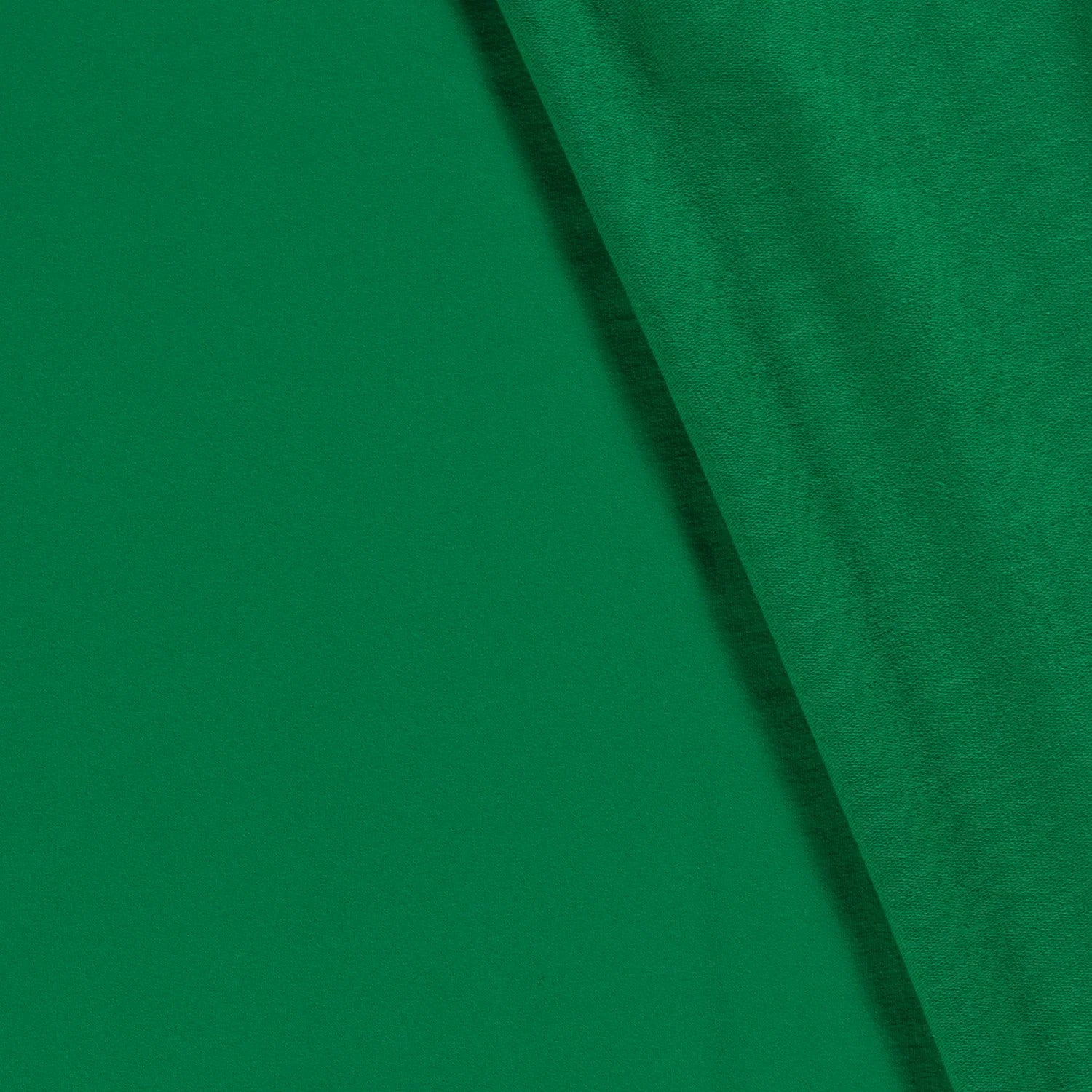 French Terry Uni Grasgrün