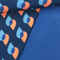 Softshell Park Lane - Hampstead - Tropfen - Dunkelblau/Apricot/Hellblau - Hamburger Liebe
