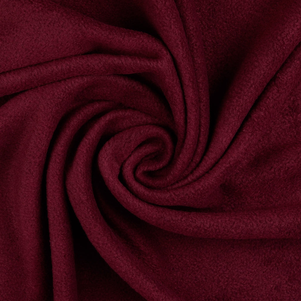 Polarfleece Uni Dunkelrot