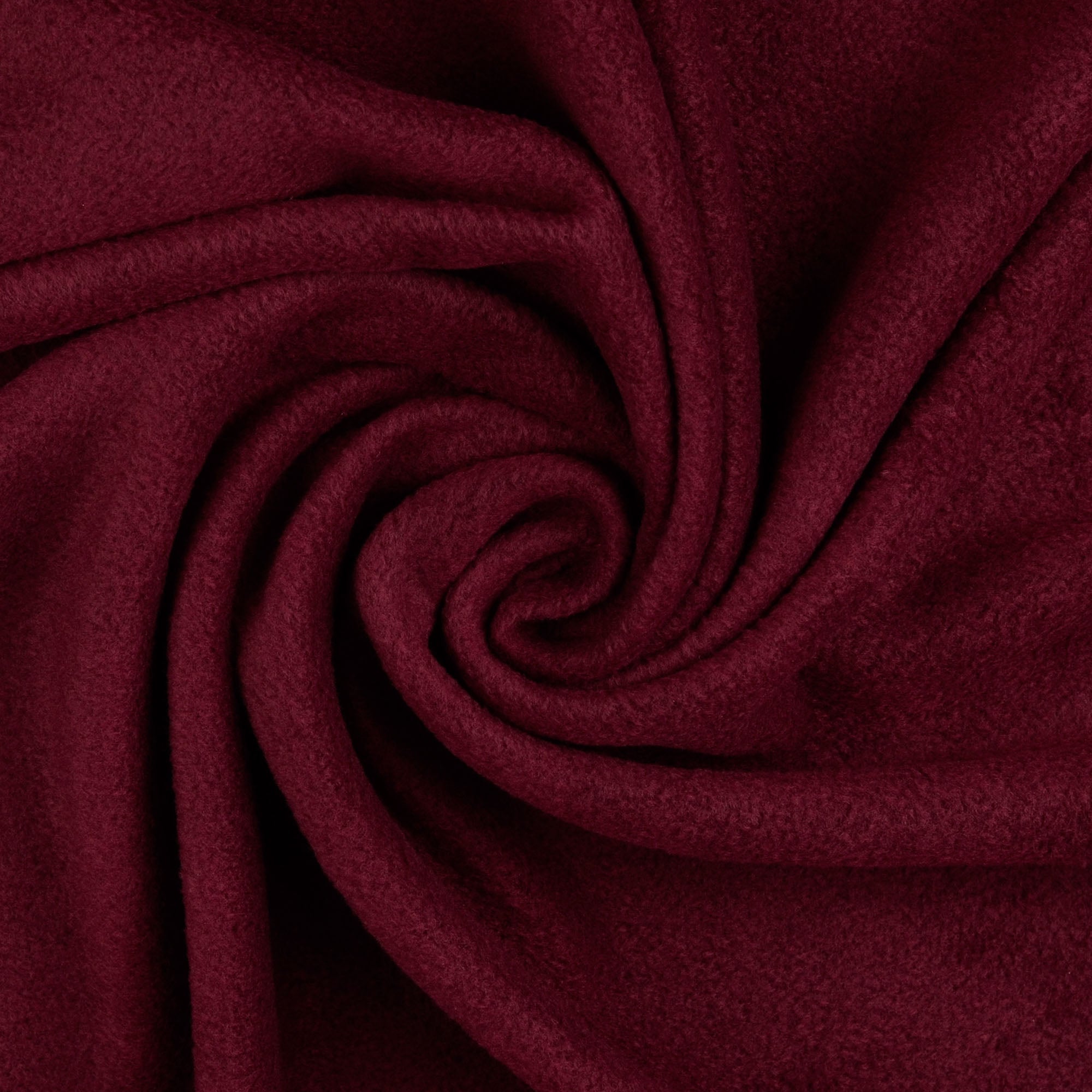 Polarfleece Uni Dunkelrot