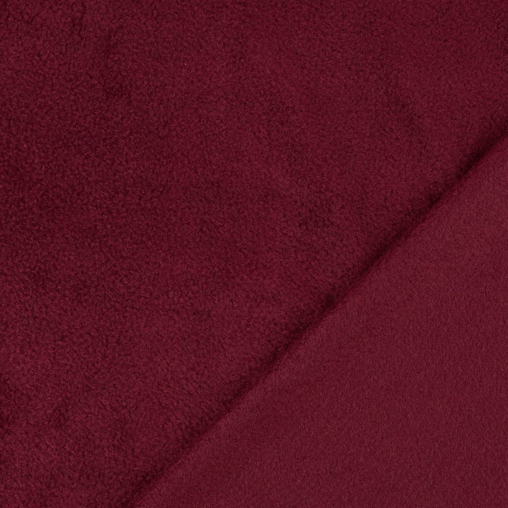 Polarfleece Uni Dunkelrot