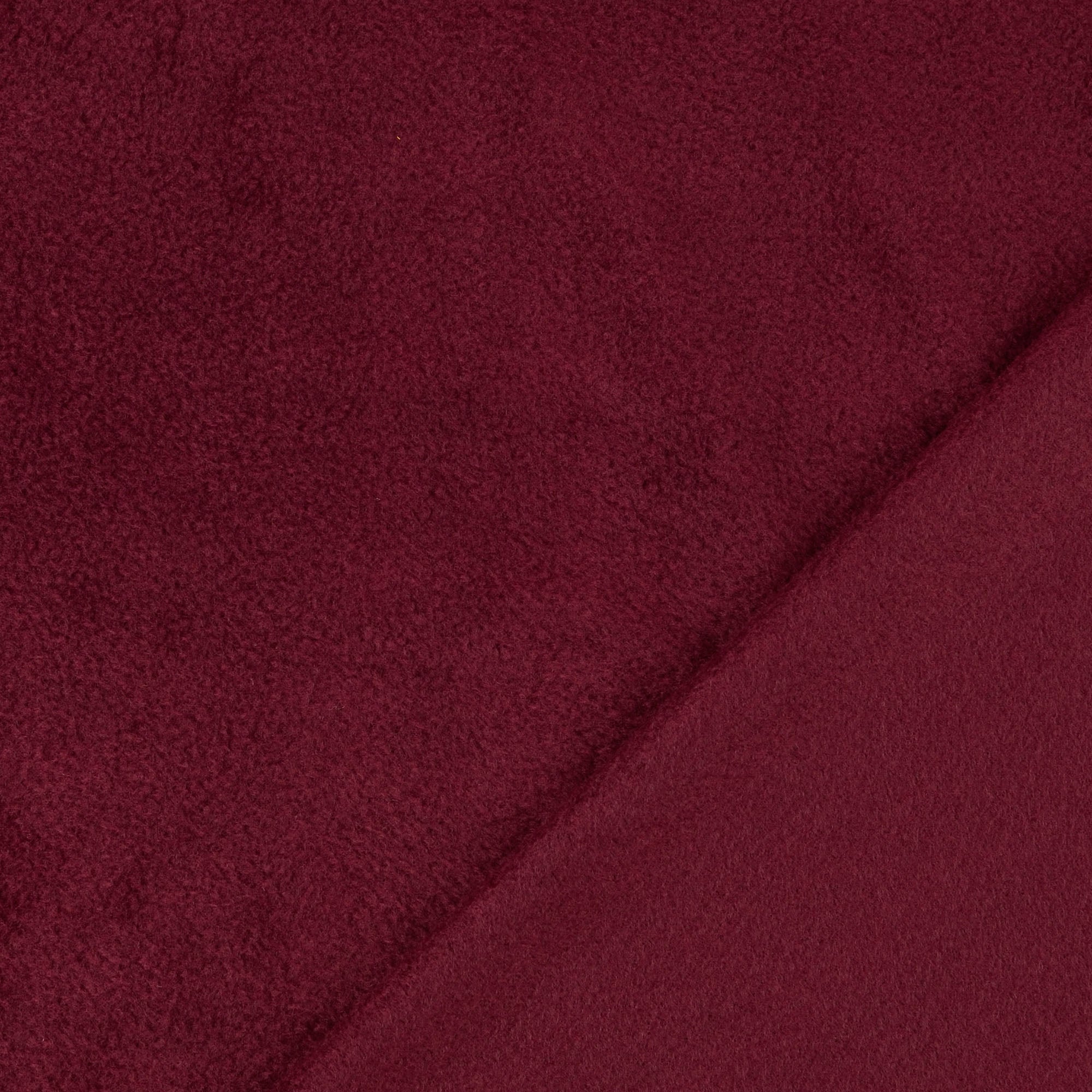 Polarfleece Uni Dunkelrot