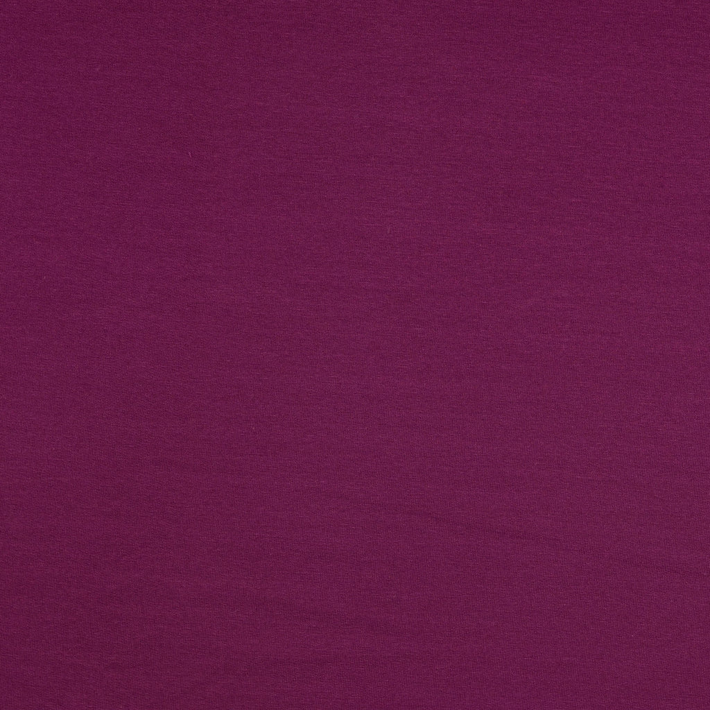 French Terry Uni Aubergine