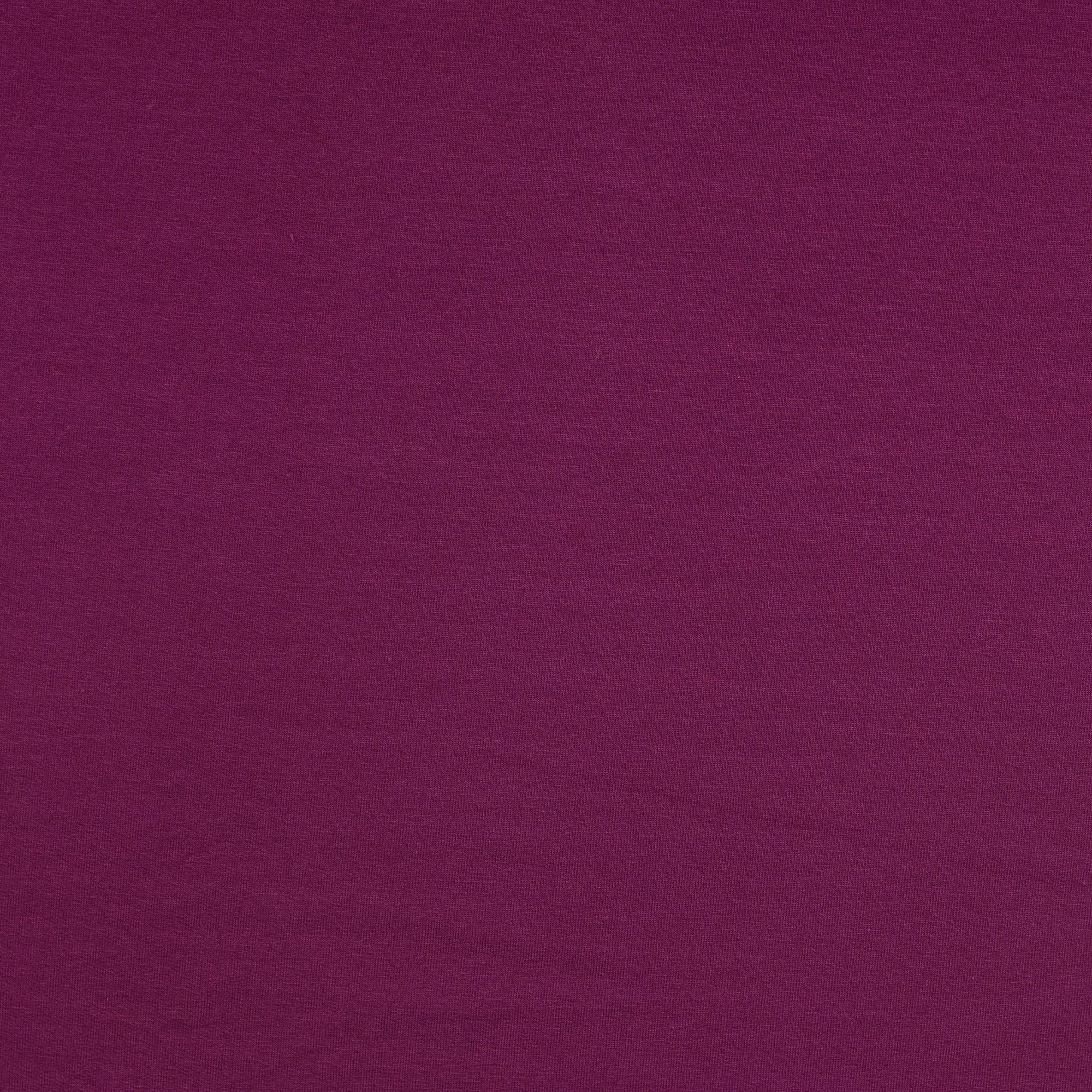 French Terry Uni Aubergine