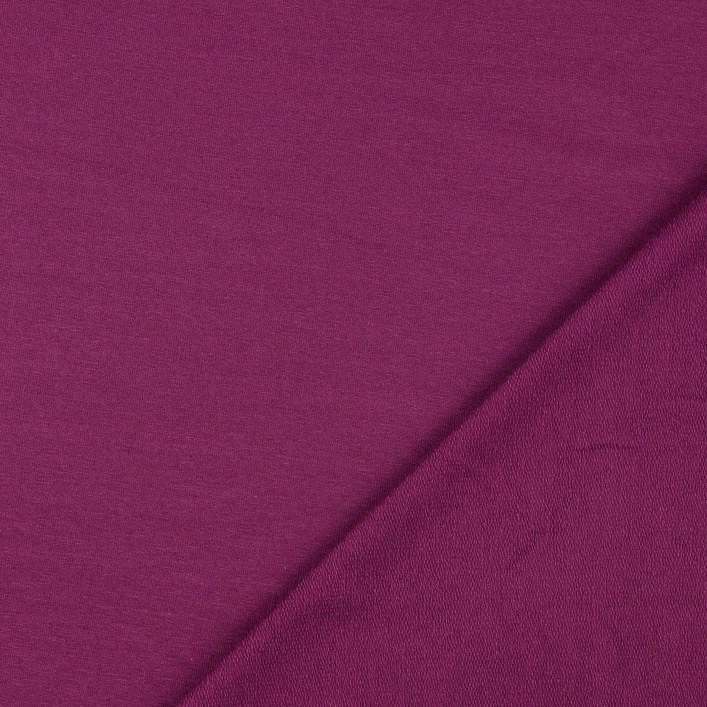 French Terry Uni Aubergine