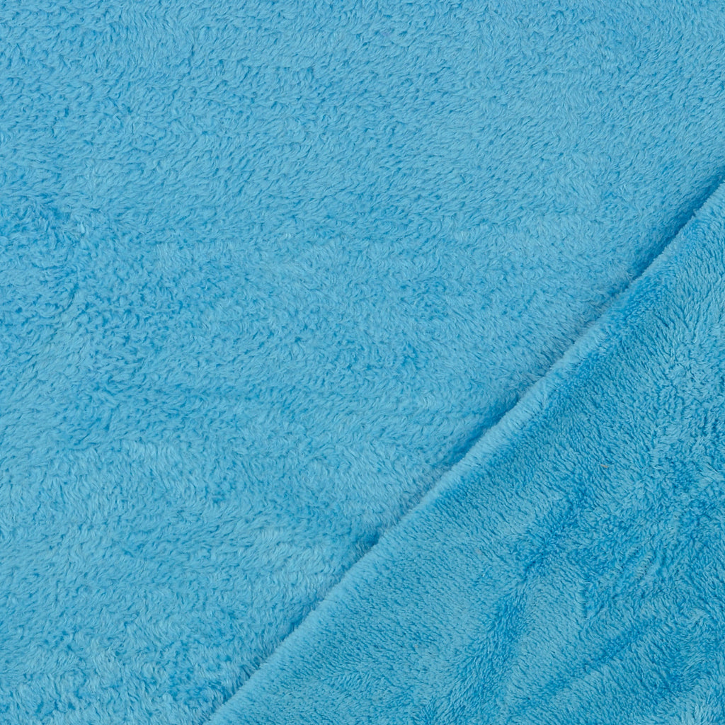 Wellnessfleece Uni hellblau