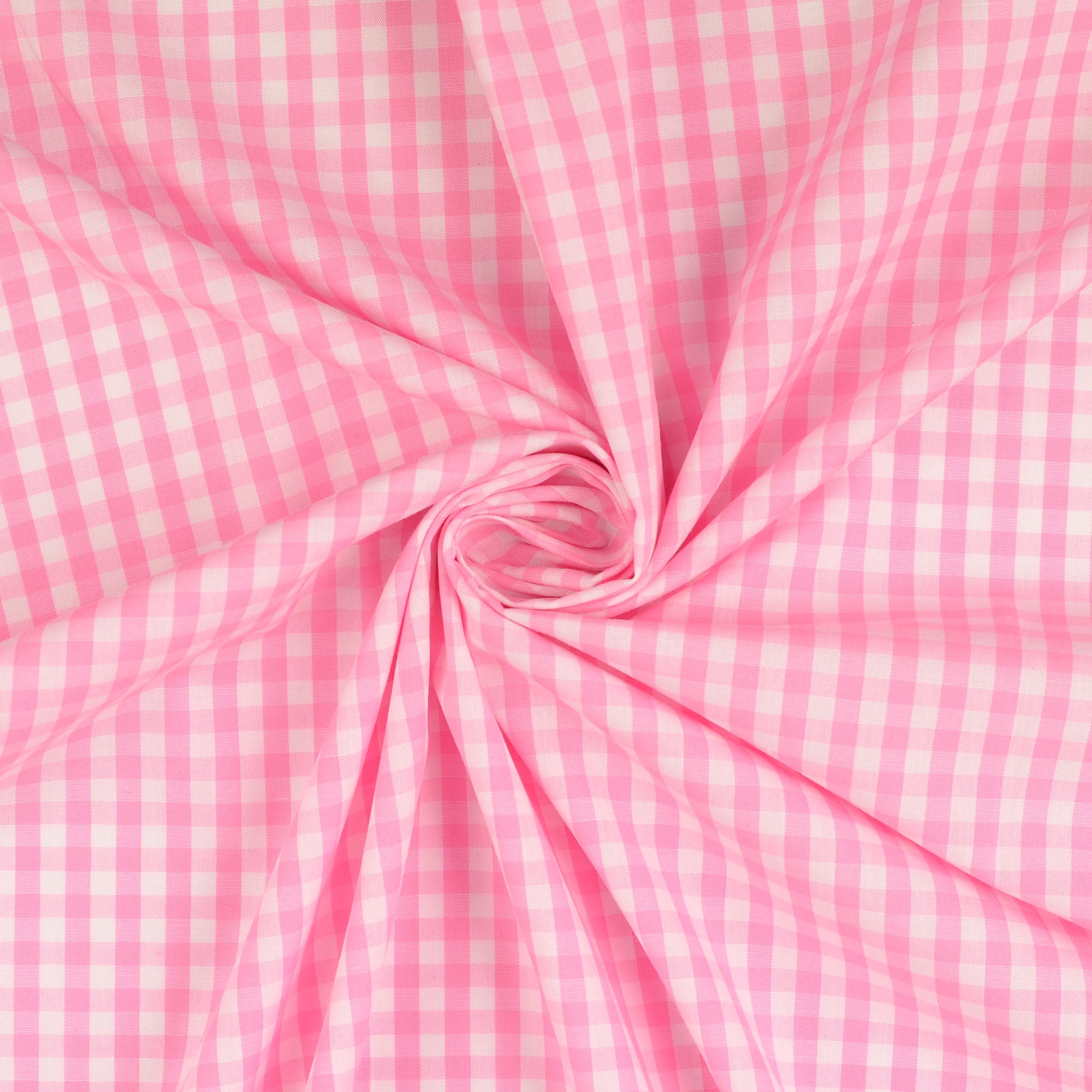 Baumwolle Webware Vichy Karo rosa