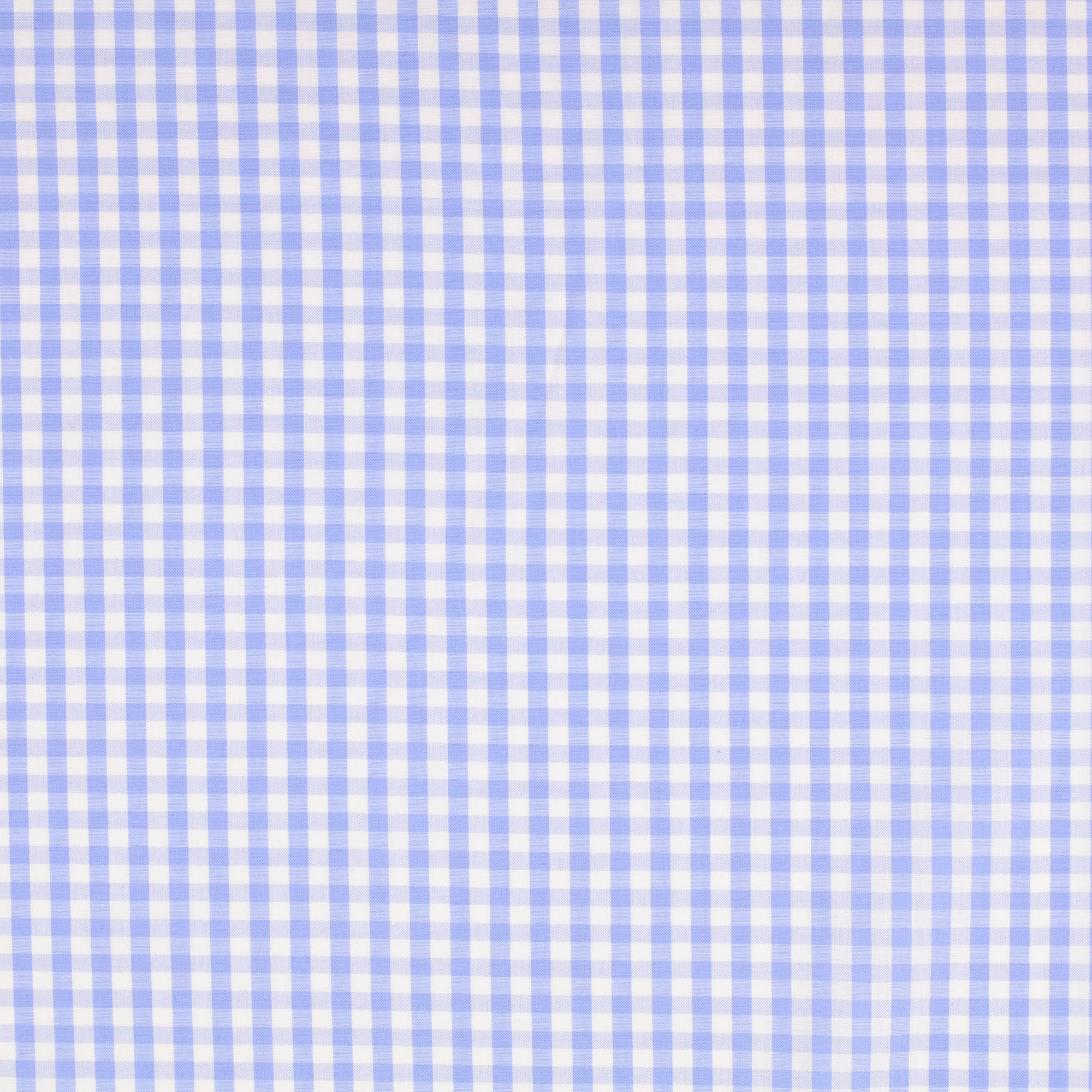 Baumwolle Webware Vichy Karo hellblau
