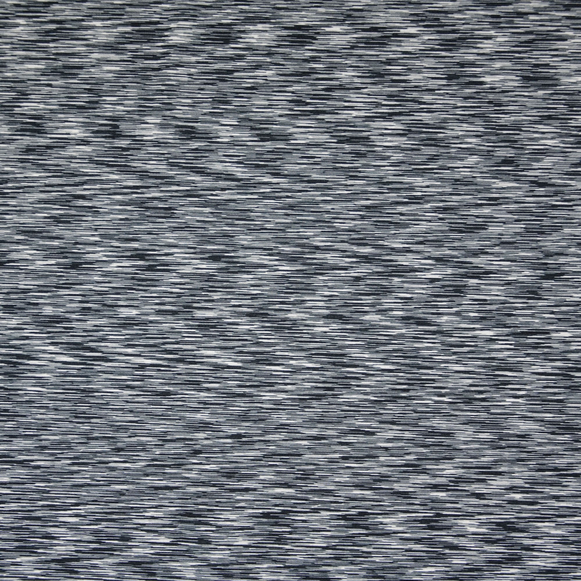 Softshell meliert schwarz