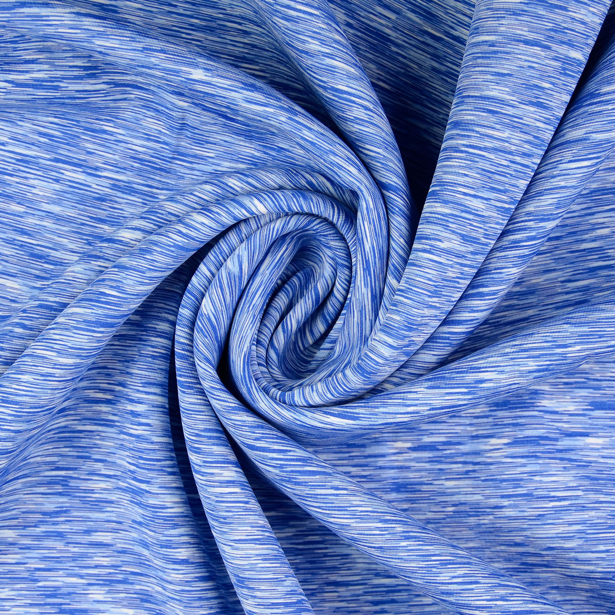 Softshell meliert blau