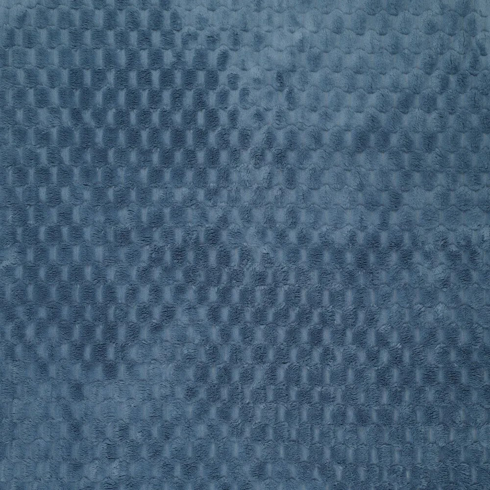 Fellimitat Honig Wabe indigoblau