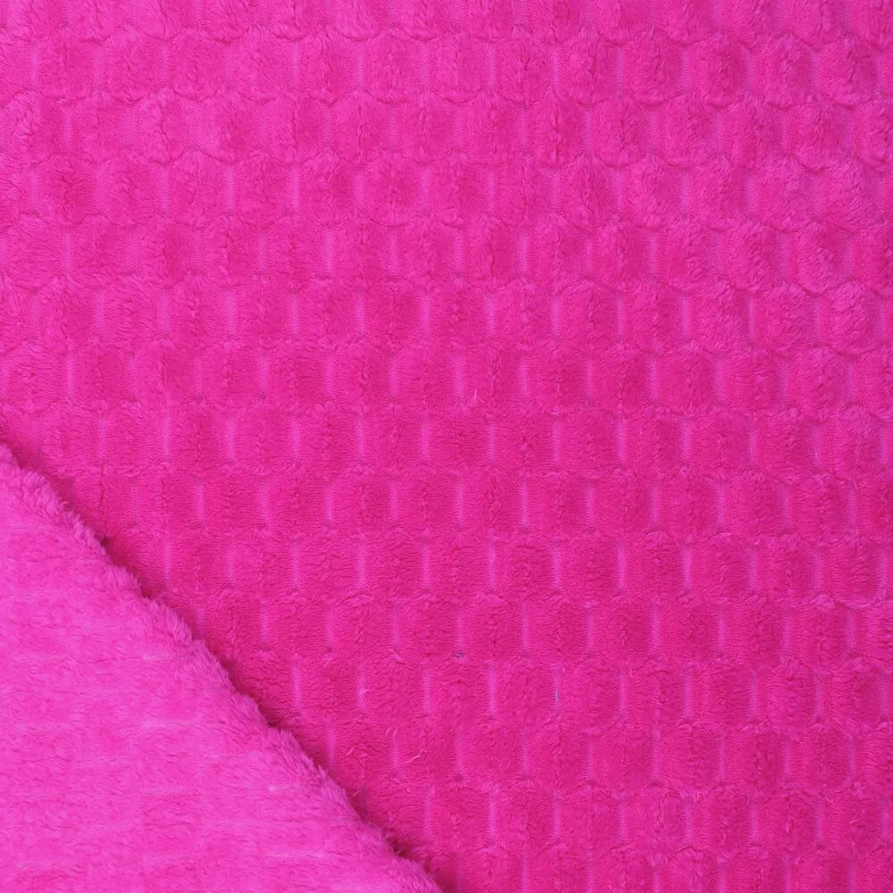 Fellimitat Honig Wabe pink