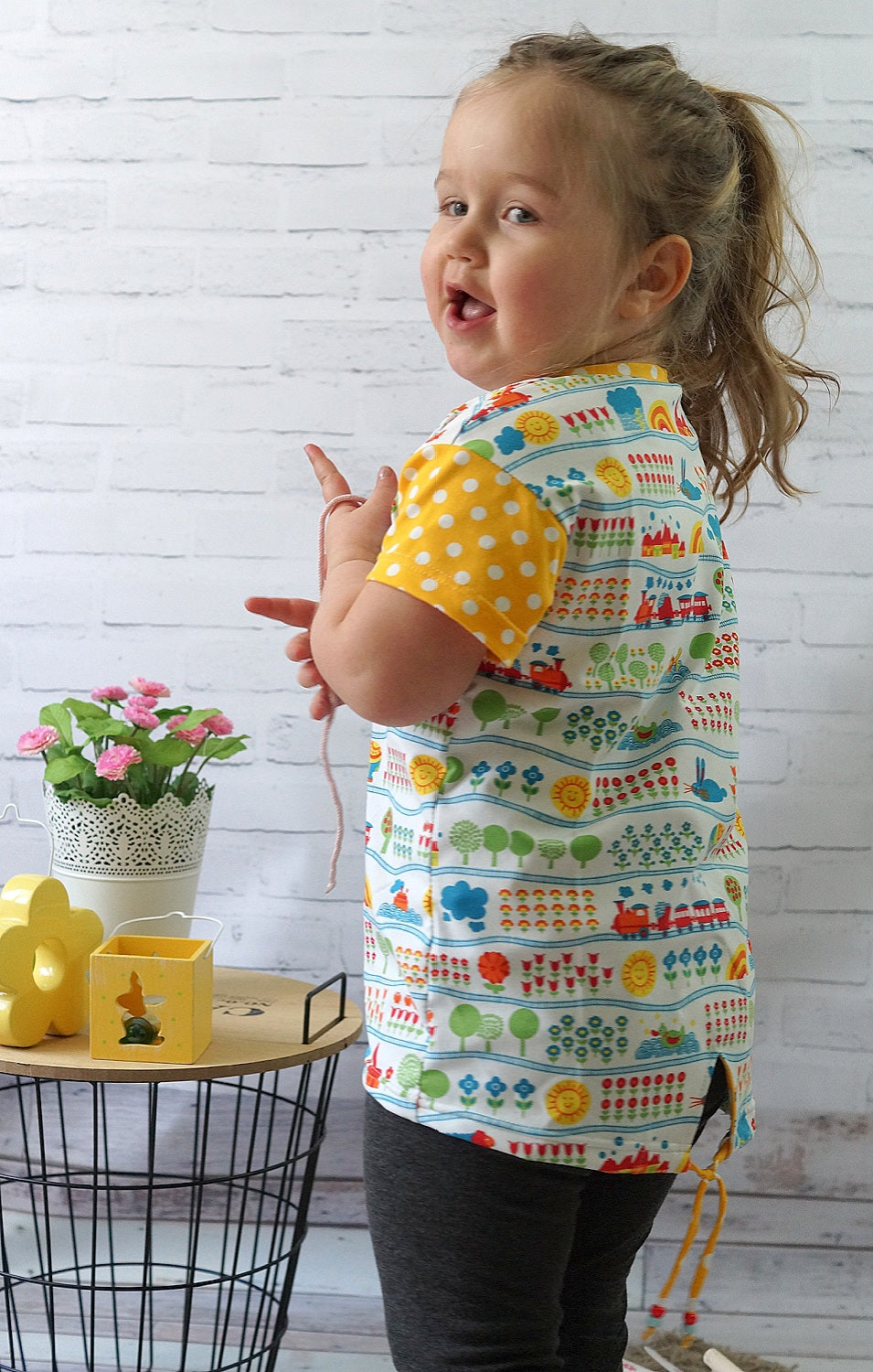 Papierschnittmuster Schwalbenshirt Kinder