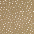 Musselin beige - Vögel weiss