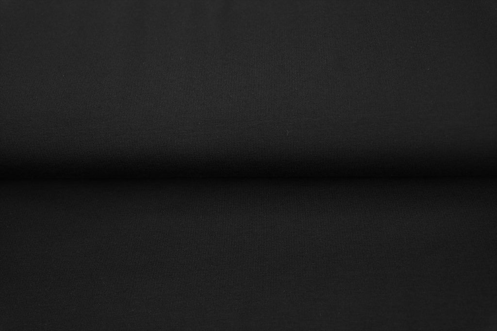 French Terry Uni schwarz