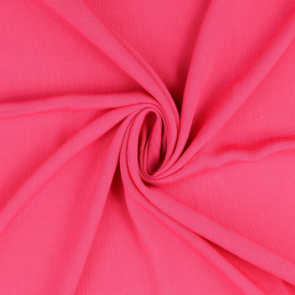 Viskose Krepp Uni pink