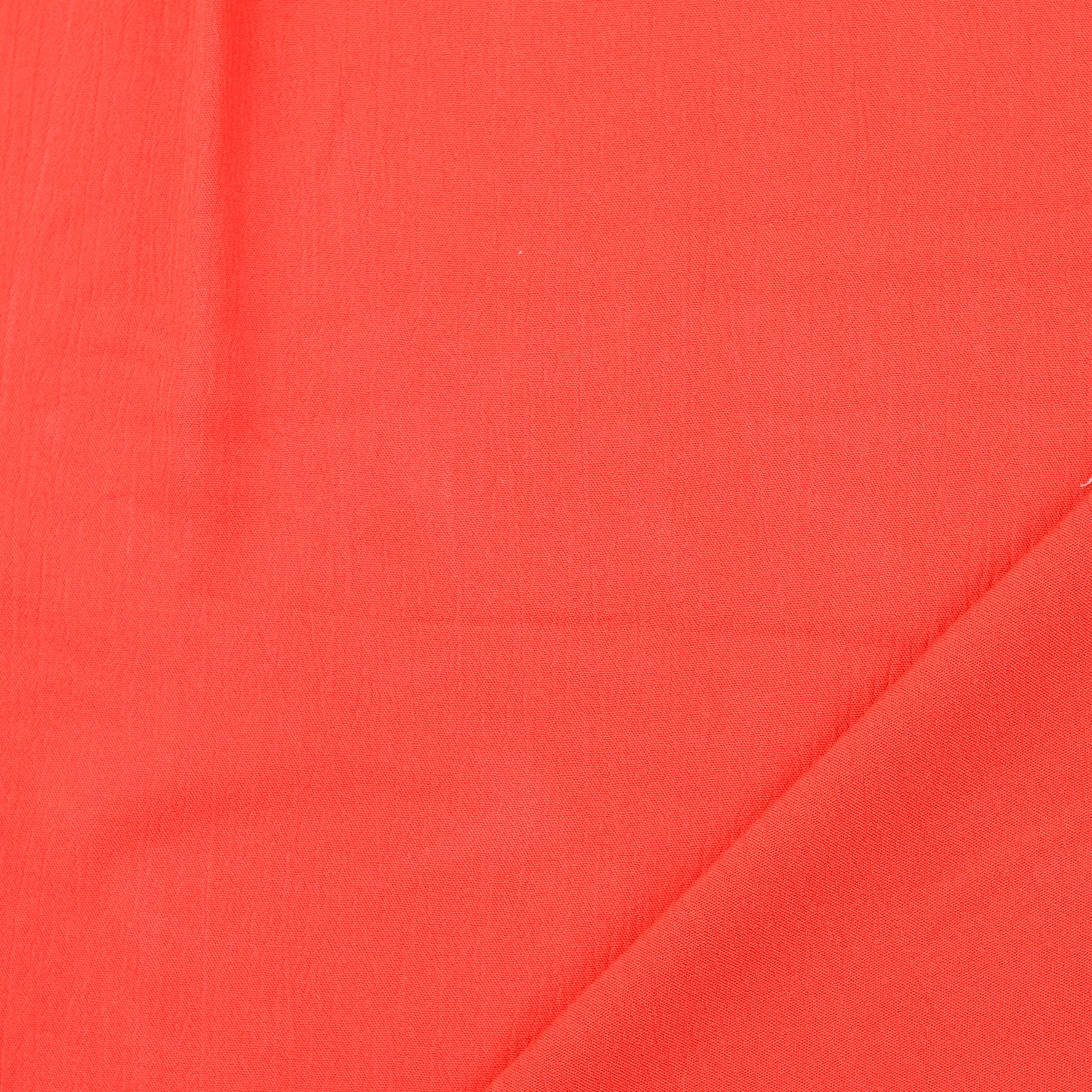Viskose Krepp Uni rot
