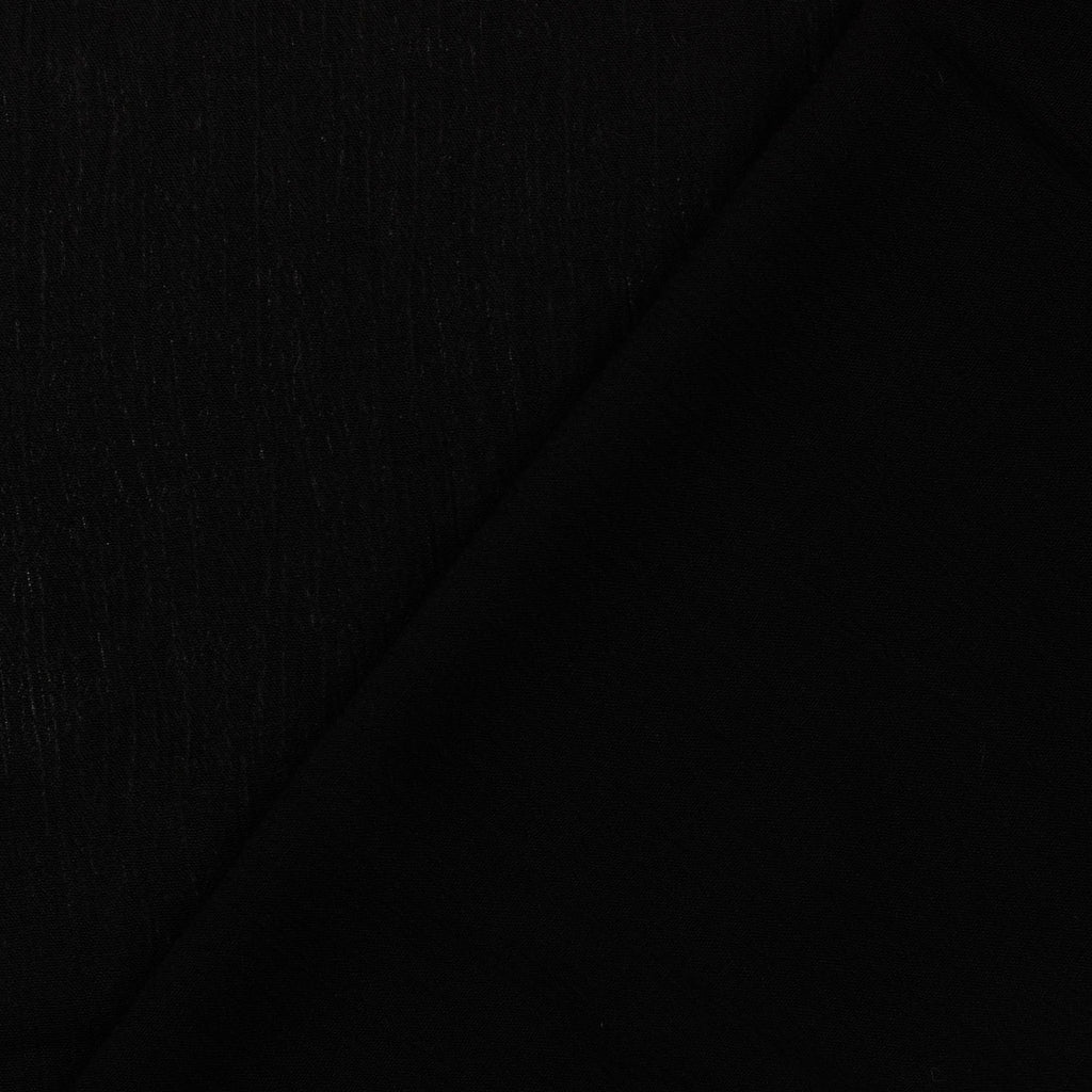 Viskose Krepp Uni schwarz