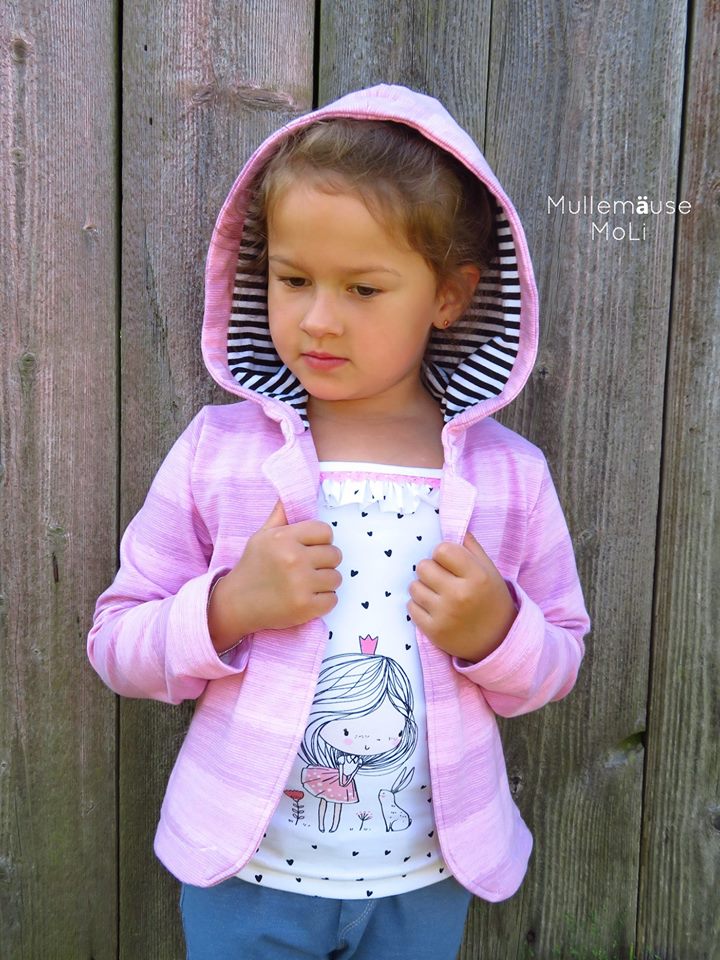 Papierschnittmuster Blazer Kinder