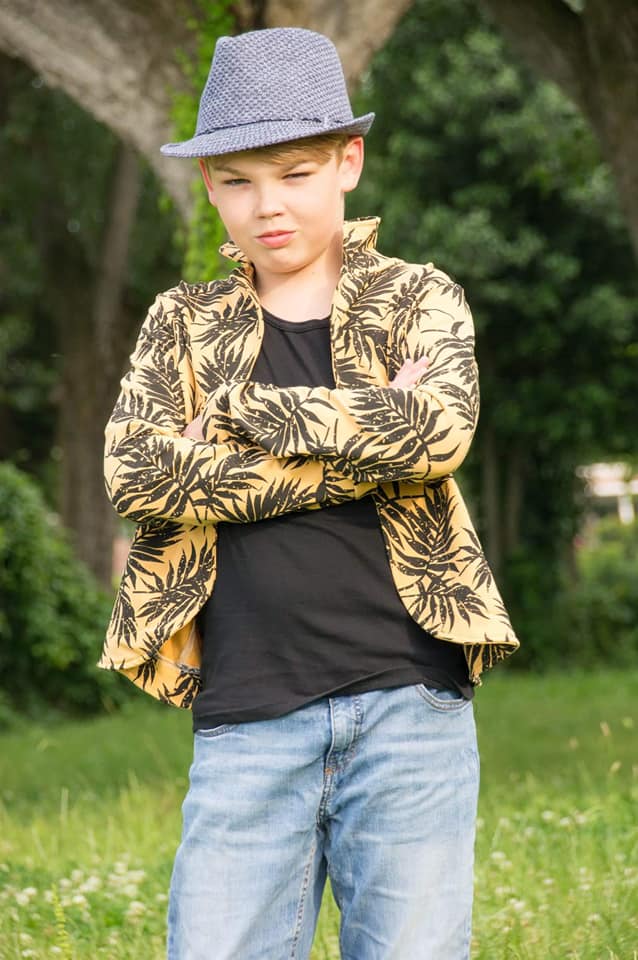 Papierschnittmuster Blazer Kinder