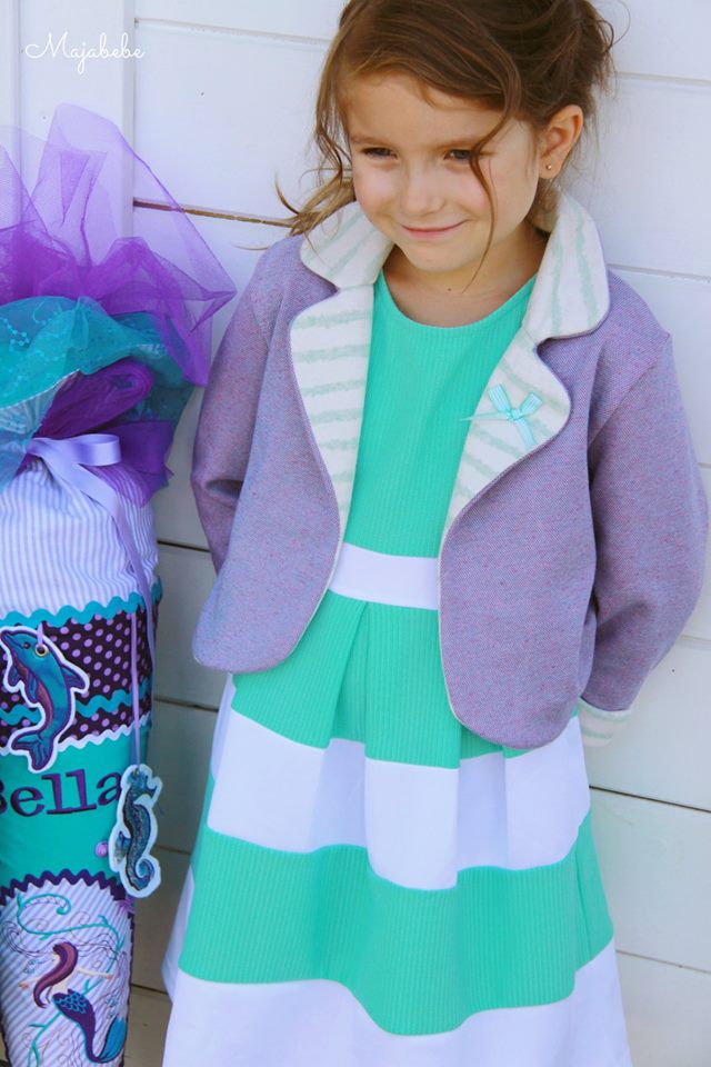 Papierschnittmuster Blazer Kinder