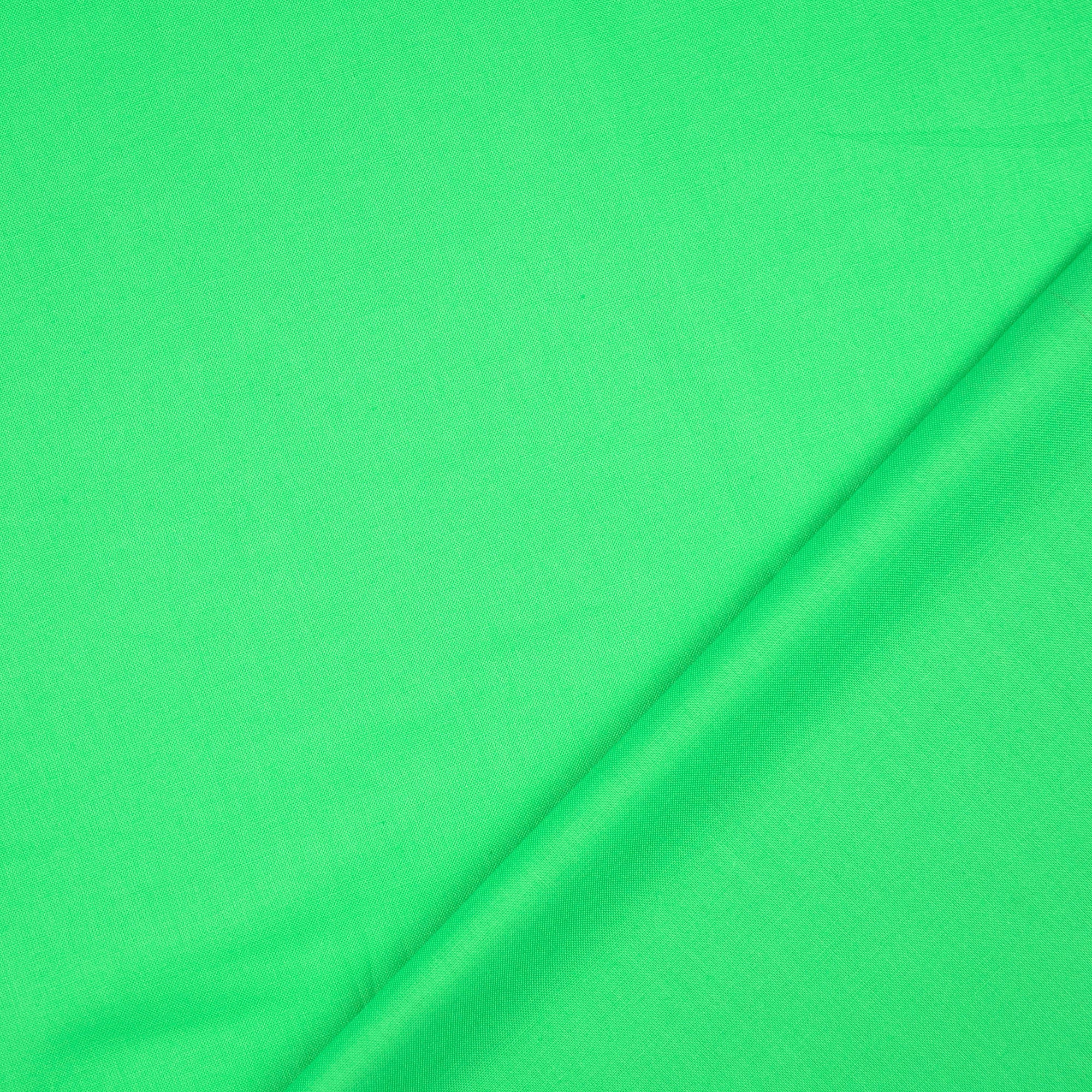 Baumwolle Webware Uni hellgrün